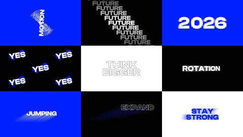 Kinetic Text Animation