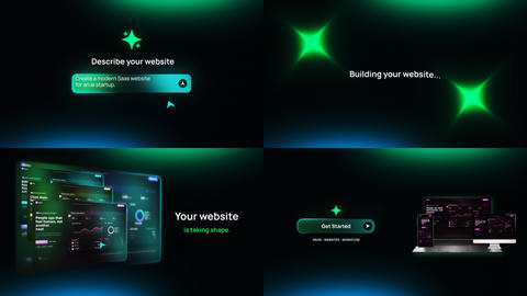 AI SaaS Website Promo
