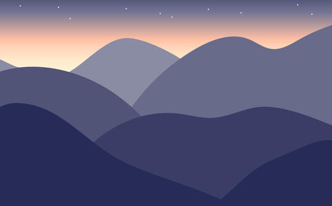 jpg/Landscape with Mountains 2 (Before Dawn)