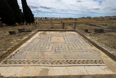 Italica, an ancient Roman city in Hispania; its site is close to the town of
