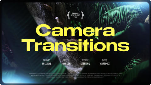 Camera Transitions for After Effects
