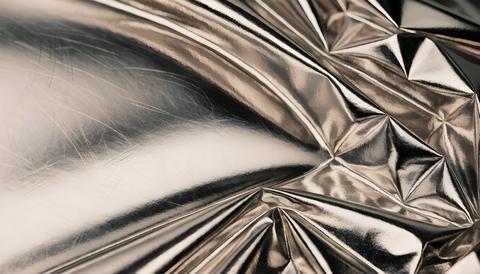 Rippled Metallic Foil