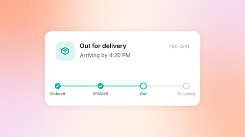 Notifications UI