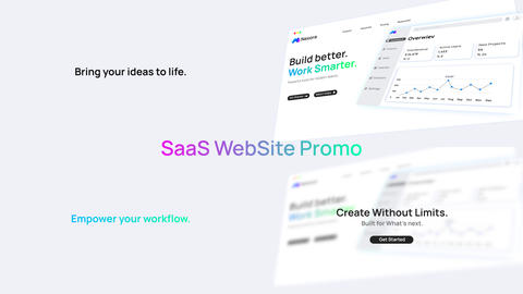 SaaS Website Promo