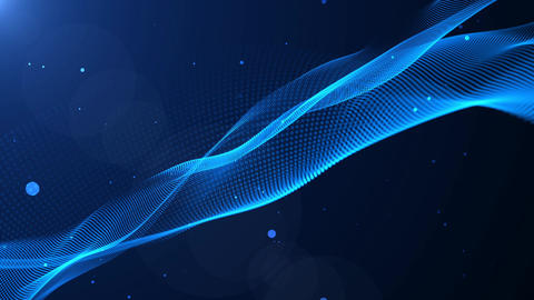Blue Wave Particles