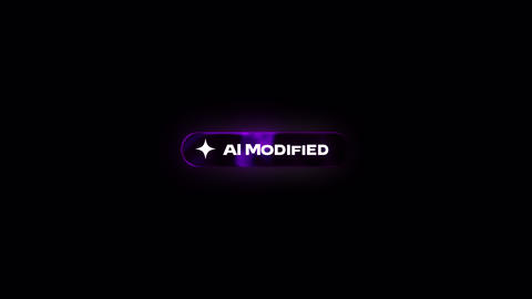 AI Modified Logo Animation on Transparent Background