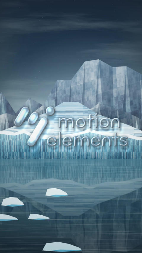 Glacier Water Logo Reveal – Vertical After Effects template 56428522 ...