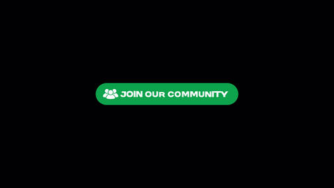 Join Our Community Call to Action Button Animation on Transparent Background