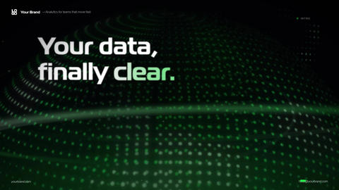 Orbit flow saas promo mogrt