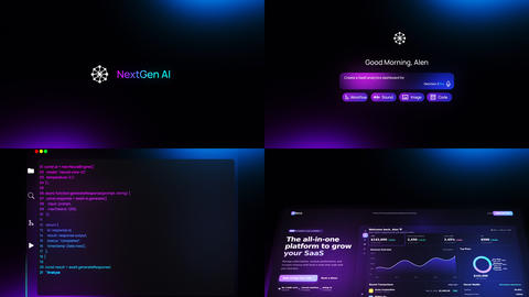 SaaS Website Promo