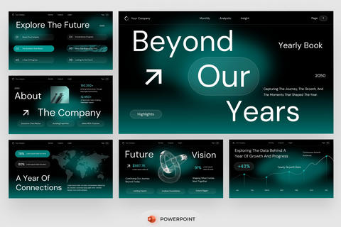 Yearly Book PowerPoint