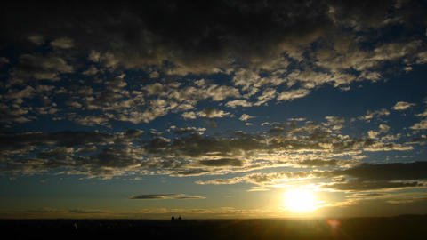 Sunset Clouds Time Lapse