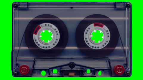 Audio tape (green screen)
