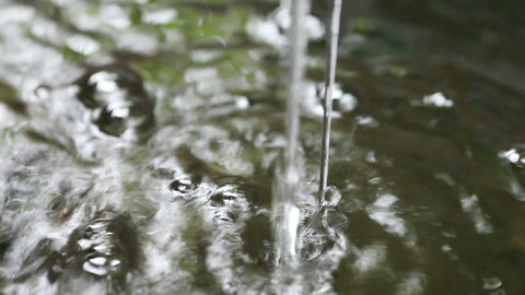 bubbling water flow