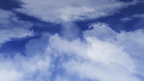 Flying through clouds