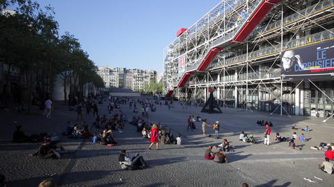 Paris, France, the Centre Georges Pompidou, Beaubourg-Les Halles