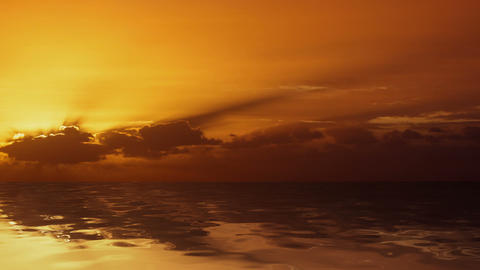 Sunrise over the Ocean
