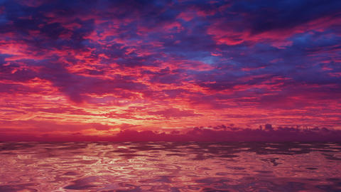 Sunrise over the Ocean
