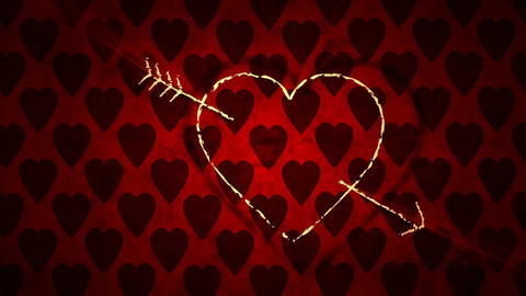 Valentine's Day Romantic Love Icon Animation